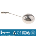 DN20 Sanitary floating ball valves stainless steel